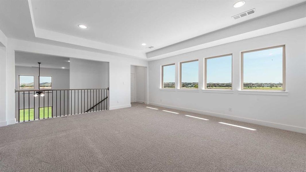 Spacious, unfurnished interior of a new home in Mosaic 50', Celina (Image 19).