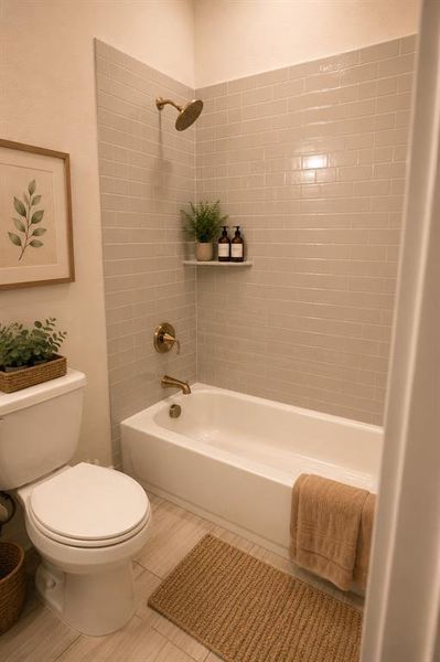 Guess bath far away from primary suited Guess bath far away from primary suited