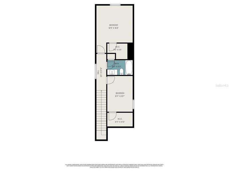 2D floor plan layout of this home in , Seffner, FL (Image 5).