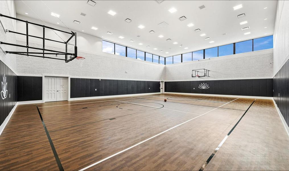 Full Indoor Basketball Court Lotus Palm Full Indoor Basketball Court Lotus Palm