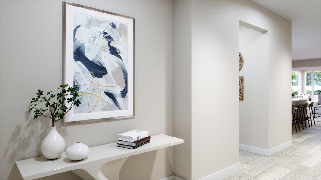 Foyer | Luna | Hodges Reserve | New Homes In Howey-in-the-Hills, FL by Landsea Homes