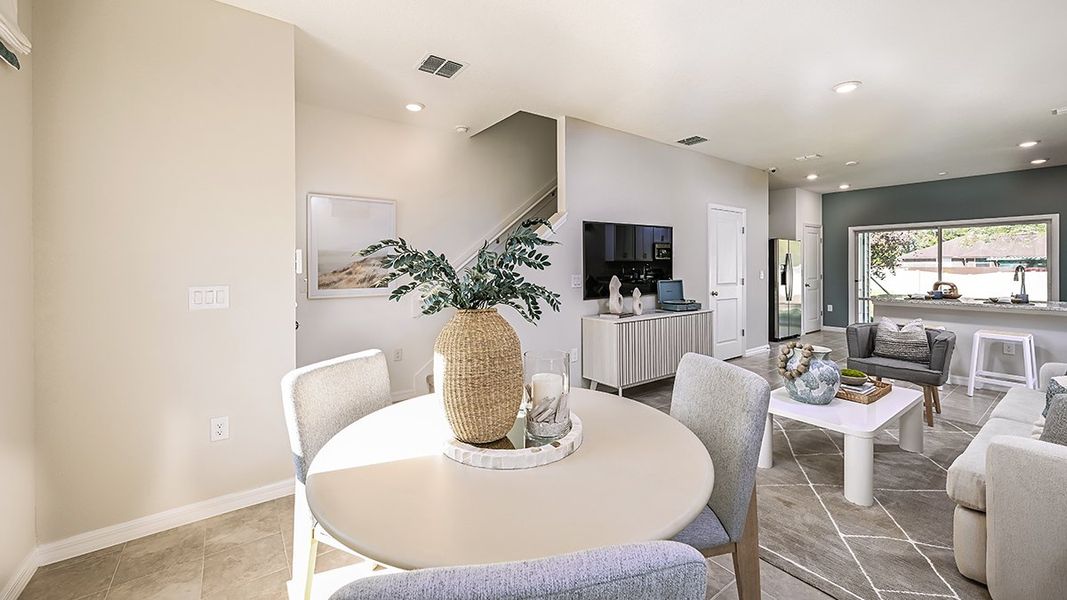 Furnished interior view inside a new home in Sabal Terrace, Jacksonville (Image 8).