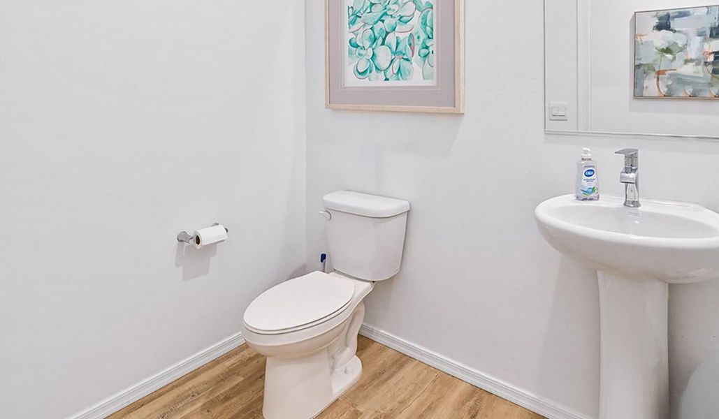 Furnished interior view inside a new home in Blackhawk, Tucson (Image 13).