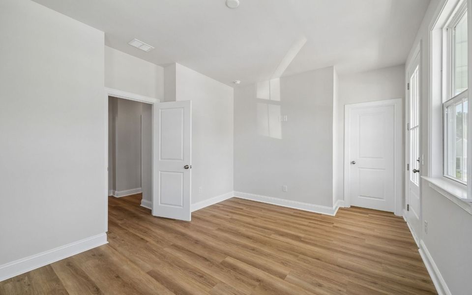 Representative unfurnished interior of a home built from the Cordova by Brookfield Residential in Nexton, Summerville (Image 19). Representative unfurnished interior of a home built from the Cordova by Brookfield Residential in Nexton, Summerville (Image 19).