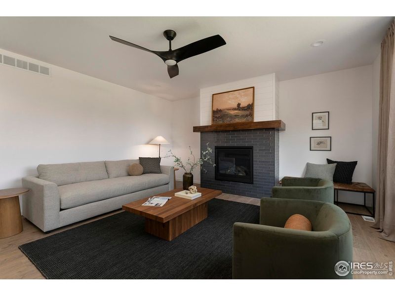 Furnished interior view inside a new home in Greenspire At Windsor Lake, Windsor (Image 14). Furnished interior view inside a new home in Greenspire At Windsor Lake, Windsor (Image 14).