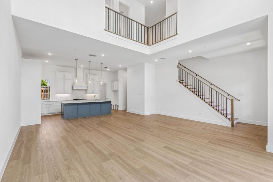 Spacious, unfurnished interior of a new home in Newman Village Townhomes, Frisco (Image 19). Spacious, unfurnished interior of a new home in Newman Village Townhomes, Frisco (Image 19).