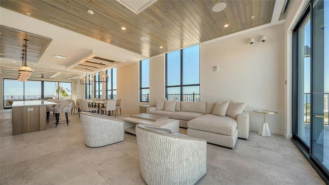 Furnished interior view inside a new home in , Sarasota (Image 7).