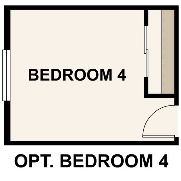 2D floor plan layout of this home in The Overlook at Johnstown Farms, Johnstown, CO (Image 18).