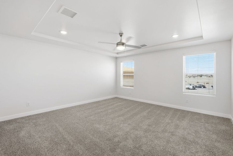 Representative unfurnished interior of a home built from the Timberon I by Hakes Brothers in Emerald Estates, El Paso (Image 25).