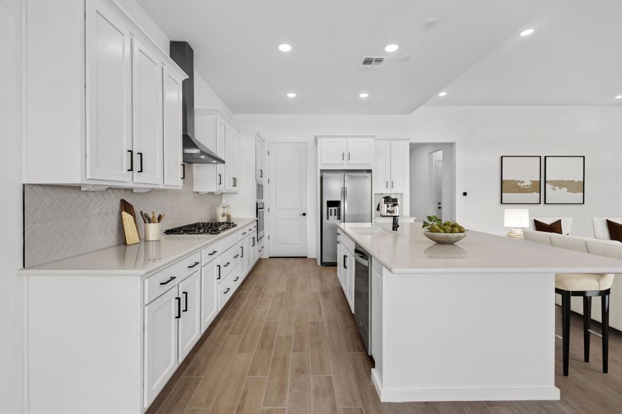 Furnished interior view inside a new home in Mountain View Ranch, Vail (Image 7).