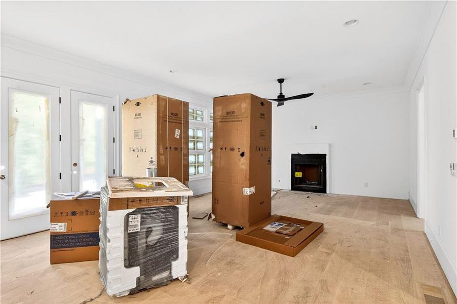 Furnished interior view inside a new home in , Atlanta (Image 5).