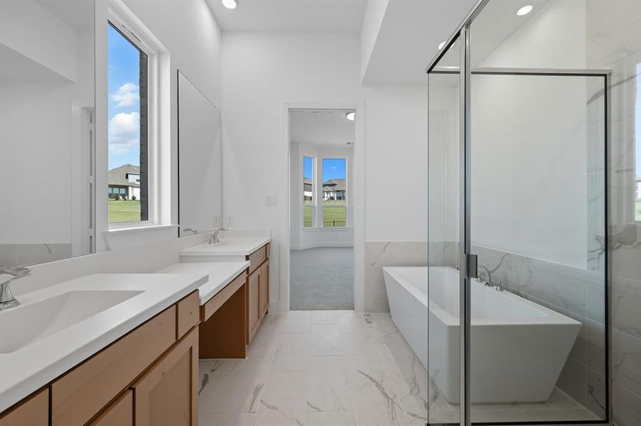 Furnished interior view inside a new home in Devonshire, Forney (Image 12). Furnished interior view inside a new home in Devonshire, Forney (Image 12).