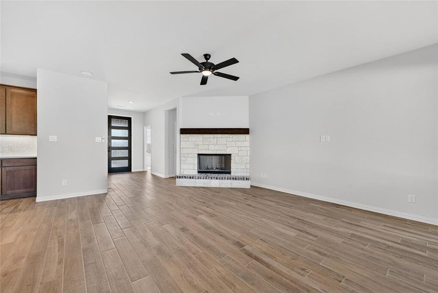 Spacious, unfurnished interior of a new home in Fairview Meadows, New Fairview (Image 28). Spacious, unfurnished interior of a new home in Fairview Meadows, New Fairview (Image 28).