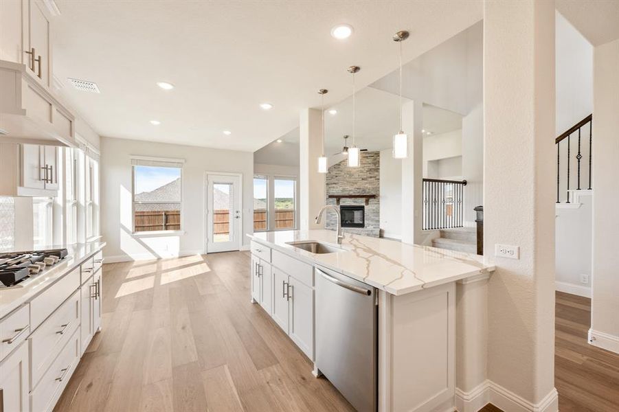 Furnished interior view inside a new home in Parks at Panchasarp Farms 65, Burleson (Image 10). Furnished interior view inside a new home in Parks at Panchasarp Farms 65, Burleson (Image 10).