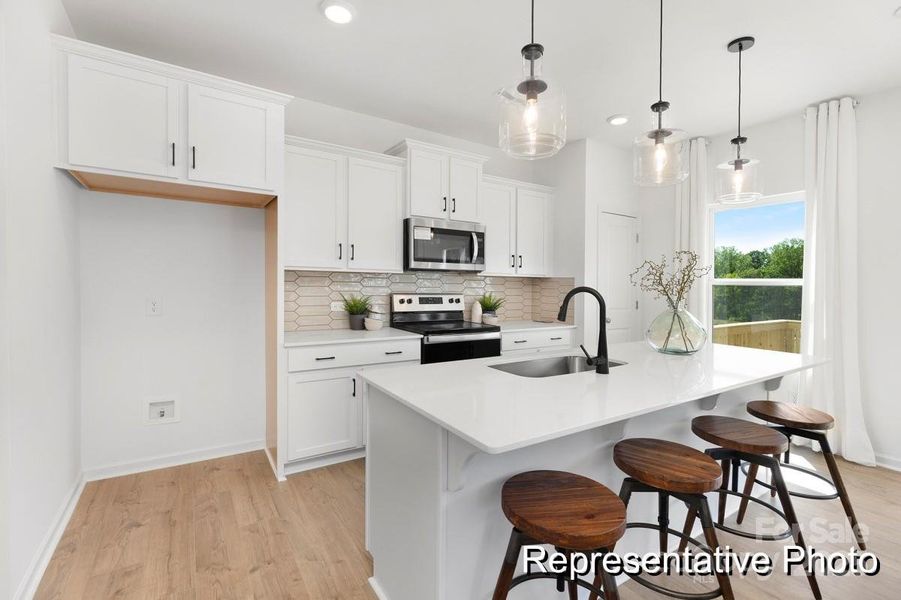Furnished interior view inside a new home in Eagles Crest, Pageland (Image 2). Furnished interior view inside a new home in Eagles Crest, Pageland (Image 2).
