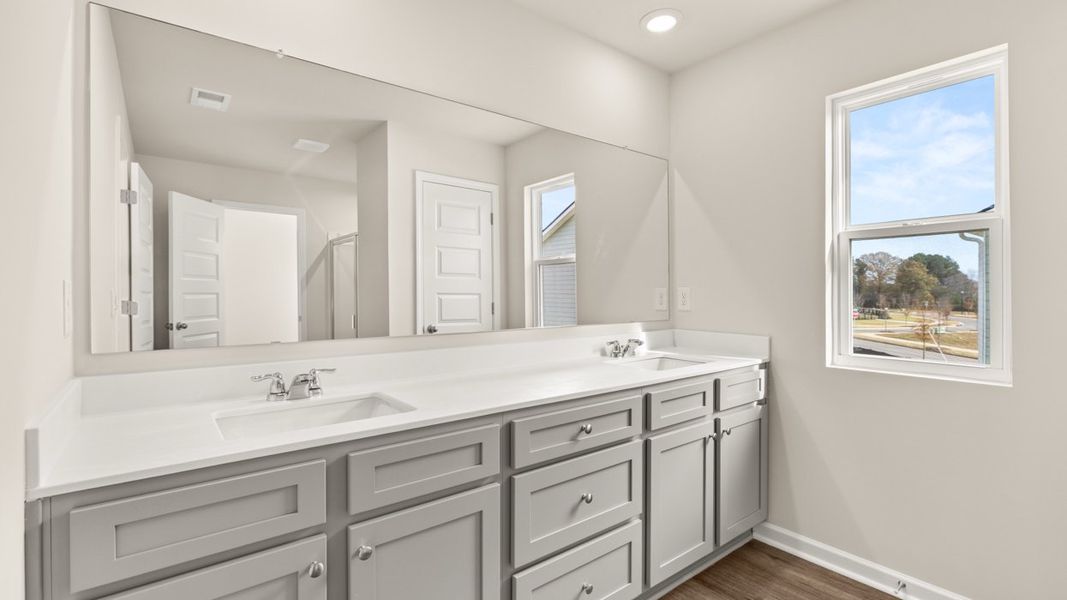 Furnished interior view inside a new home in Brookland Commons, Monroe (Image 6).
