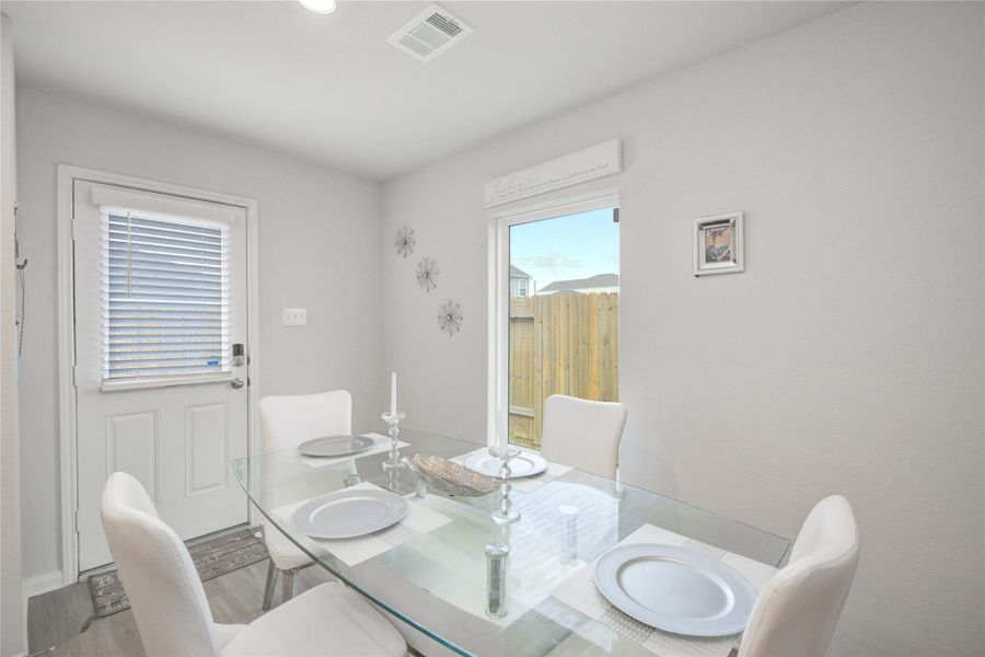 Furnished interior view inside a new home in Wayside Village, Houston (Image 6).