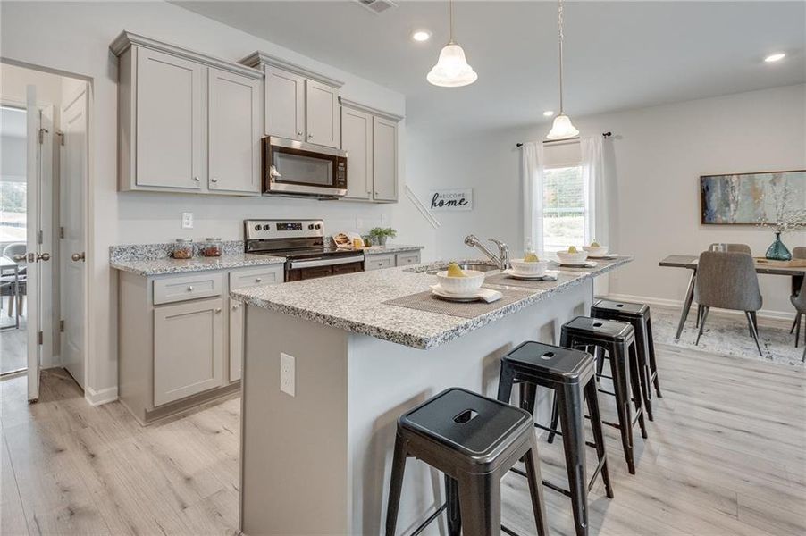 Furnished interior view inside a new home in Creekside Village, Lithonia (Image 16).
