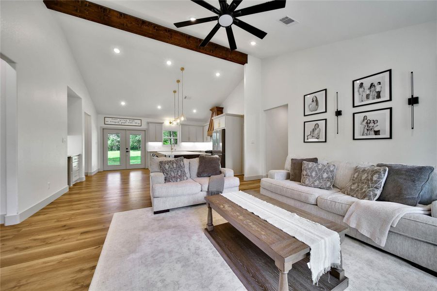 Furnished interior view inside a new home in , Splendora (Image 5).