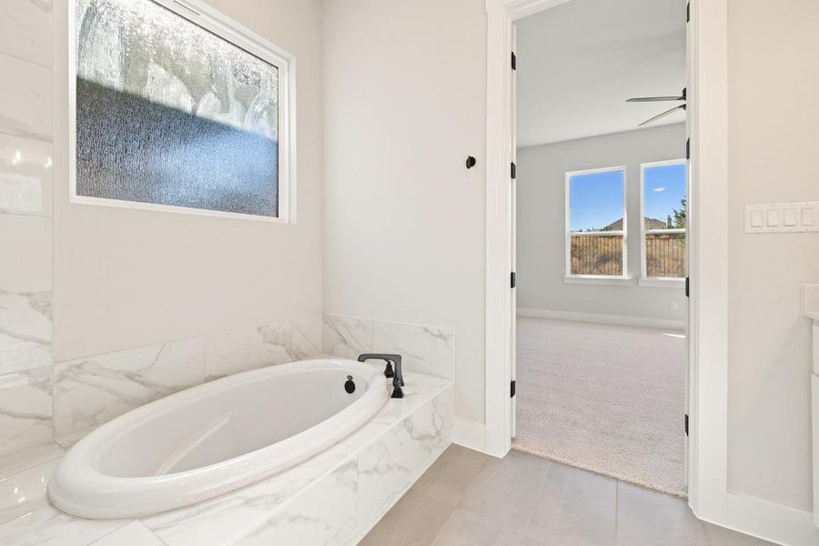 Furnished interior view inside a new home in Lariat, Liberty Hill (Image 12).