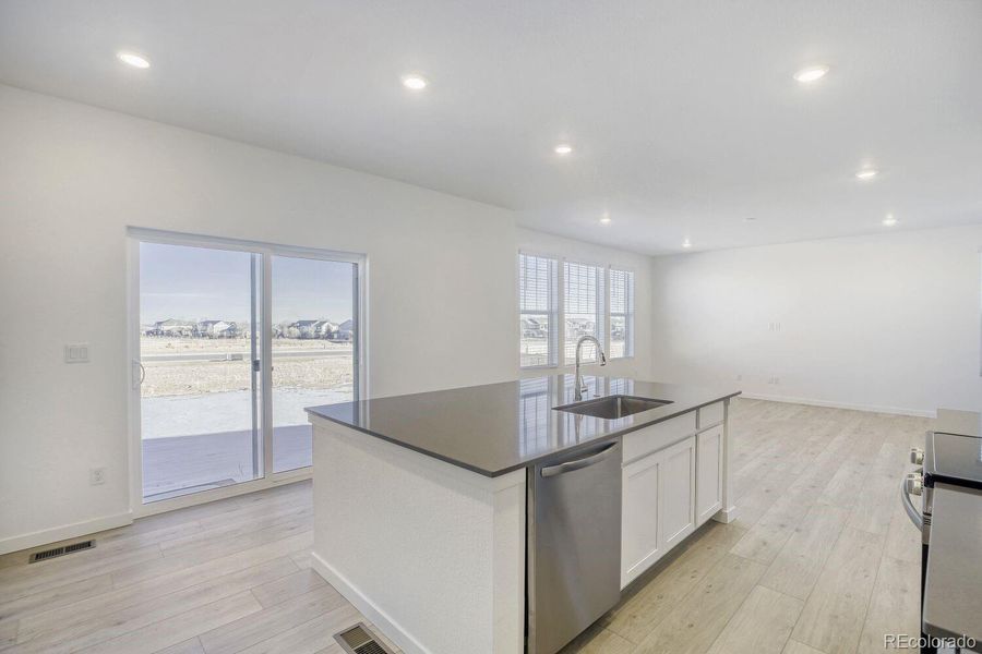 Furnished interior view inside a new home in Riano Ridge, Loveland (Image 4).