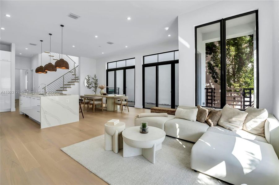 Furnished interior view inside a new home in , Doral (Image 9). Furnished interior view inside a new home in , Doral (Image 9).