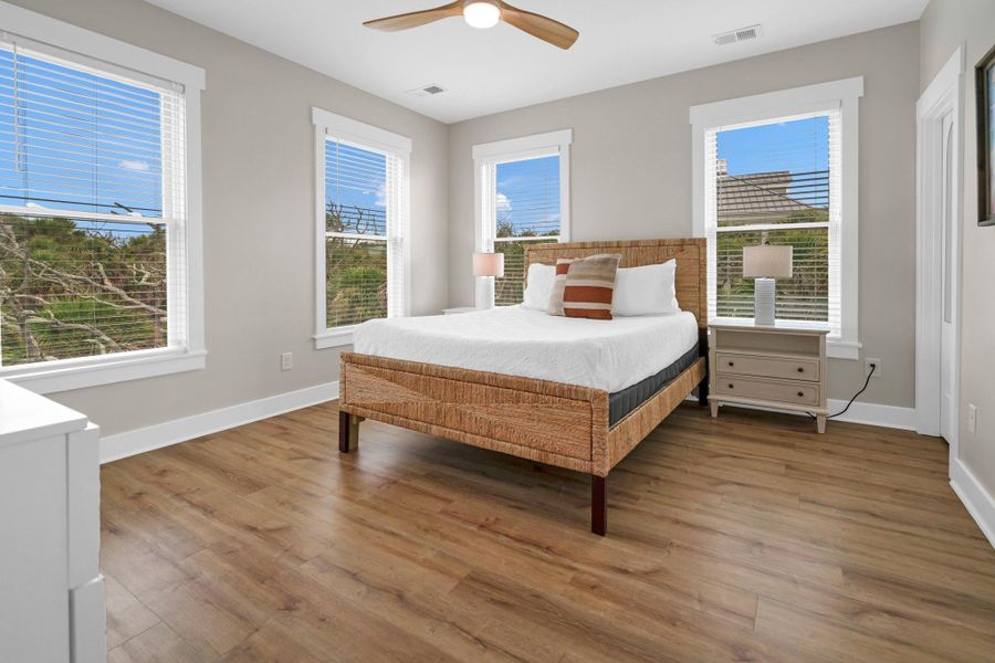 Furnished interior view inside a new home in , Edisto Island (Image 39).
