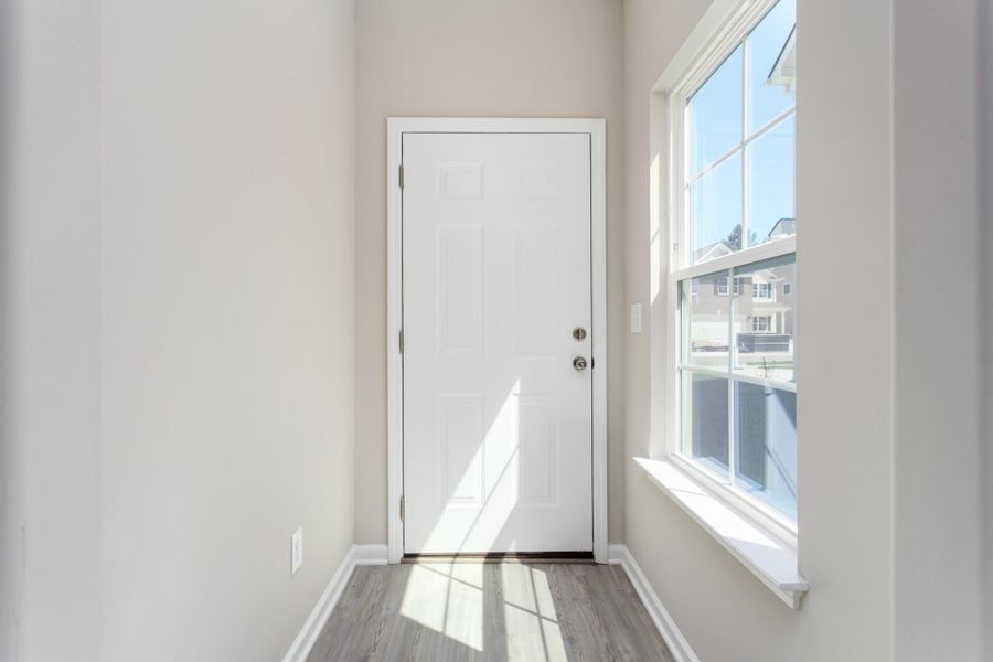 Representative unfurnished interior of a home built from the Freeport by Keystone Homes NC in Sullivans Reserve, Walkertown (Image 29).