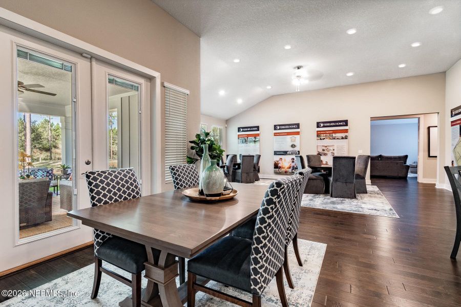Furnished interior view inside a new home in , Hilliard (Image 9).
