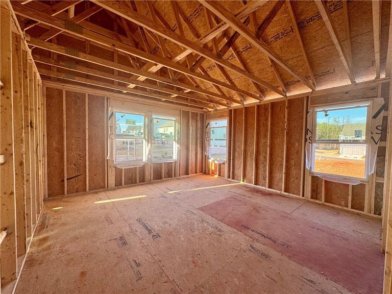 In-progress construction of a new home in , Flowery Branch, GA (Image 9). In-progress construction of a new home in , Flowery Branch, GA (Image 9).