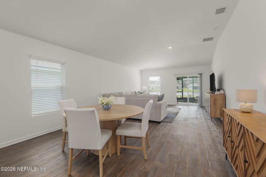 Furnished interior view inside a new home in , Bunnell (Image 10).