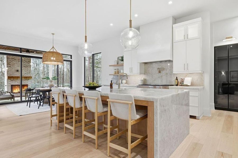 Furnished interior view inside a new home in , Milton (Image 10).