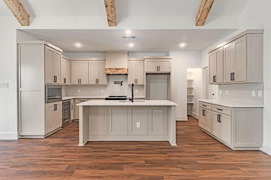 Furnished interior view inside a new home in , Granbury (Image 9).