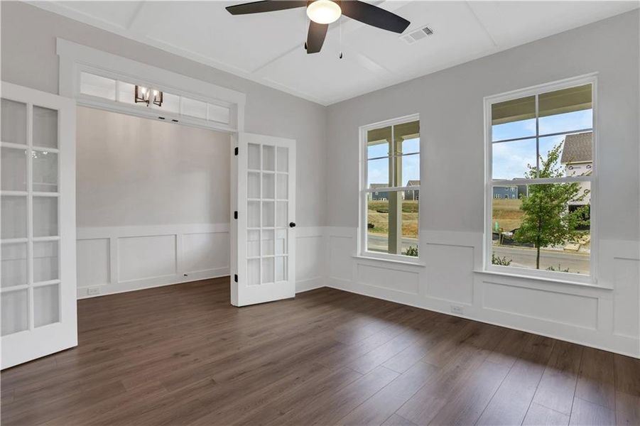 Spacious, unfurnished interior of a new home in Twin Lakes, Hoschton (Image 22). Spacious, unfurnished interior of a new home in Twin Lakes, Hoschton (Image 22).