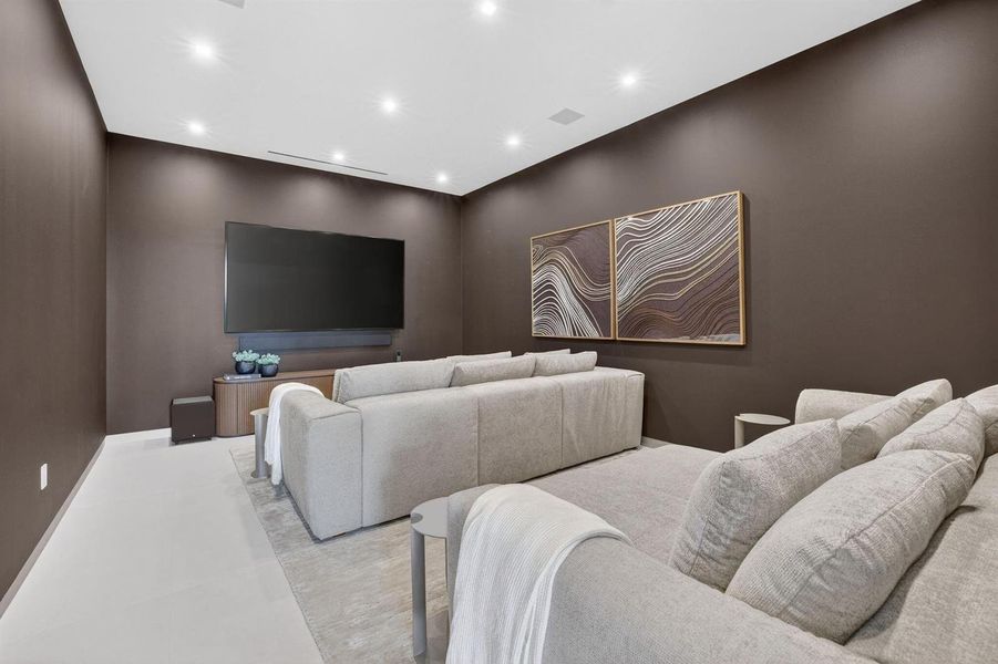 Luxury Movie Room Luxury Movie Room