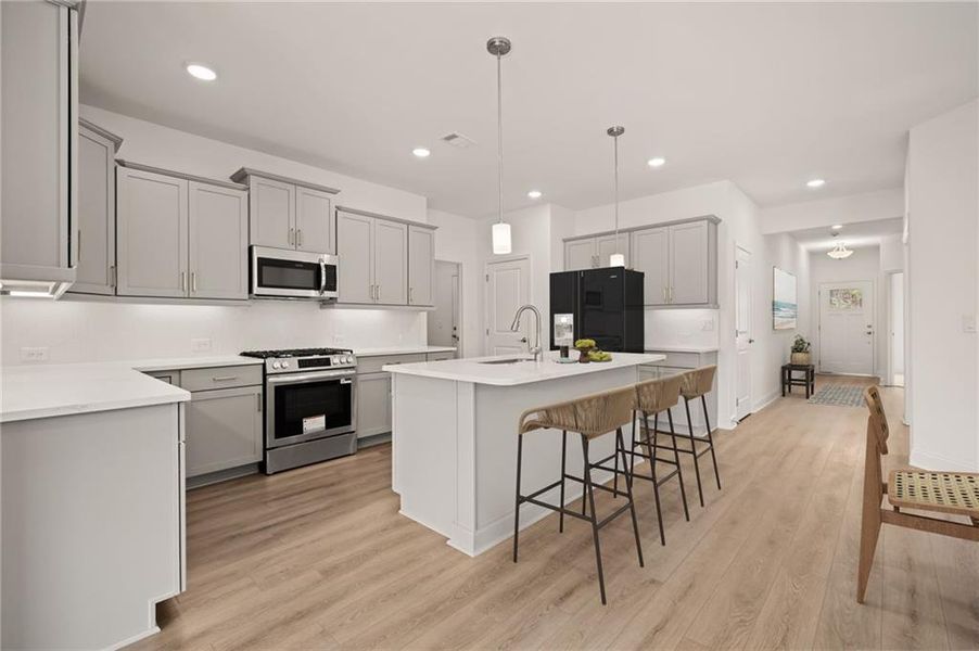 Furnished interior view inside a new home in Echols Farm, Hiram (Image 7).