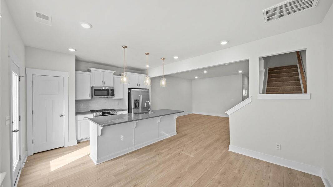 Furnished interior view inside a new home in Ransdell Pointe, Spartanburg (Image 14).