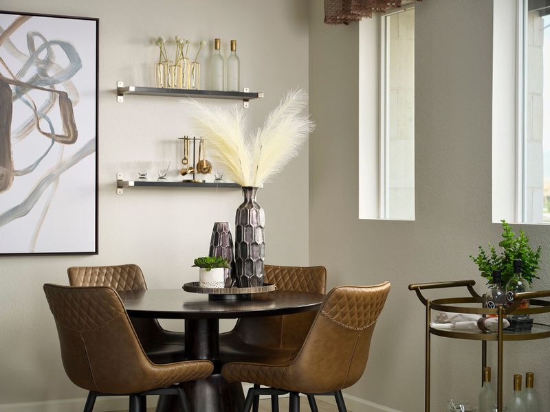 Representative furnished interior of a home built from the D by Tri Pointe Homes in Westside Crossing, Berthoud (Image 8).