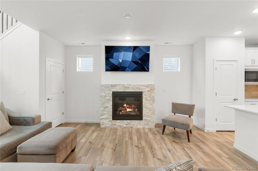 Furnished interior view inside a new home in , Colorado Springs (Image 15).