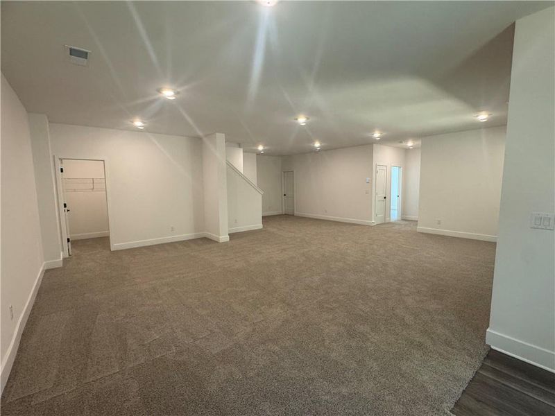 Spacious, unfurnished interior of a new home in The Fields of Walnut Creek, Pendergrass (Image 24).
