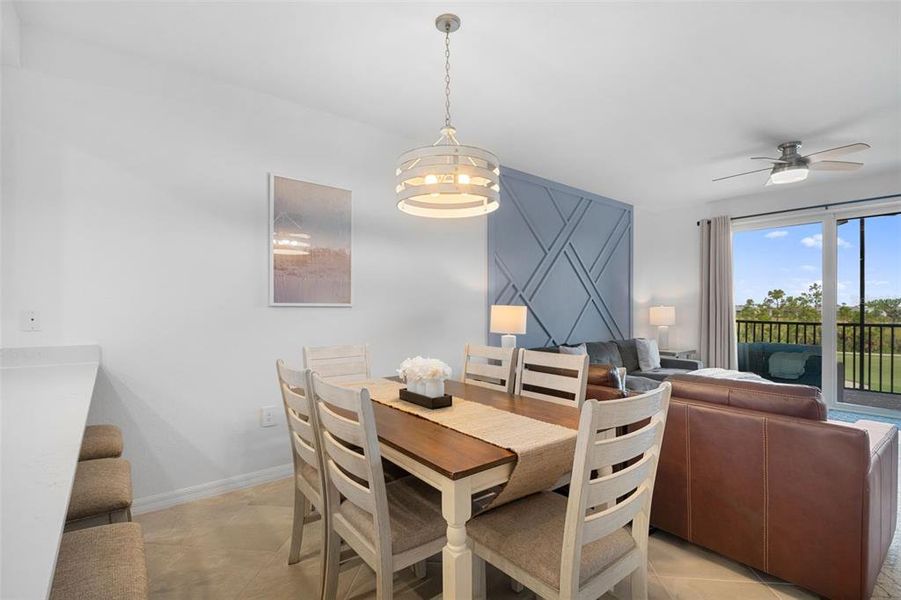 Furnished interior view inside a new home in , Venice (Image 6). Furnished interior view inside a new home in , Venice (Image 6).