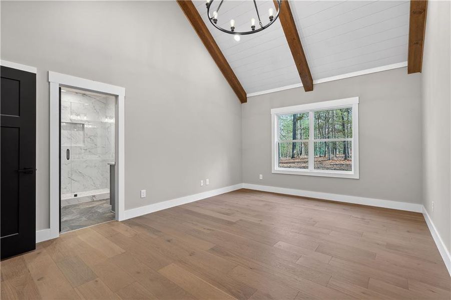 Spacious, unfurnished interior of a new home in , Ellijay (Image 29).