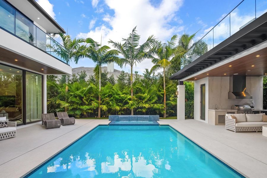 Exterior details and patio area of a home in , Boca Raton (Image 32). Exterior details and patio area of a home in , Boca Raton (Image 32).