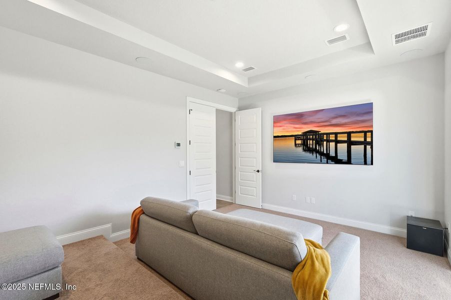 Furnished interior view inside a new home in , Palm Coast (Image 67).
