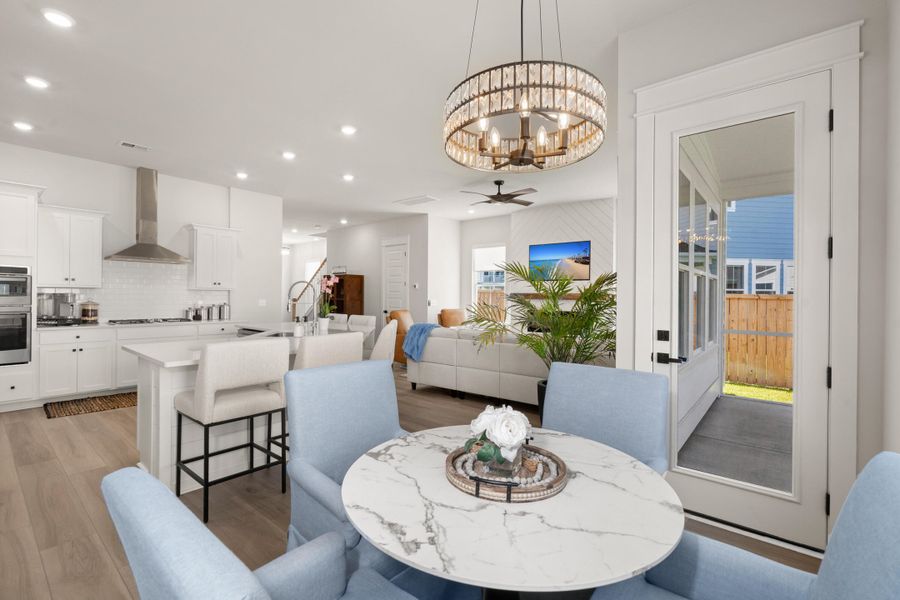 Furnished interior view inside a new home in Carnes Crossroads, Summerville (Image 5).