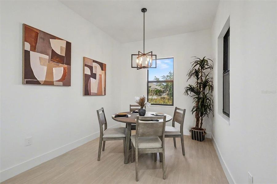 Furnished interior view inside a new home in , Cape Coral (Image 13).