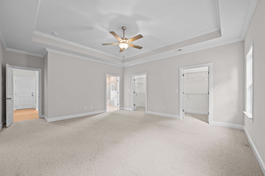 Spacious, unfurnished interior of a new home in The Preserve at Langston, Winterville (Image 33). Spacious, unfurnished interior of a new home in The Preserve at Langston, Winterville (Image 33).