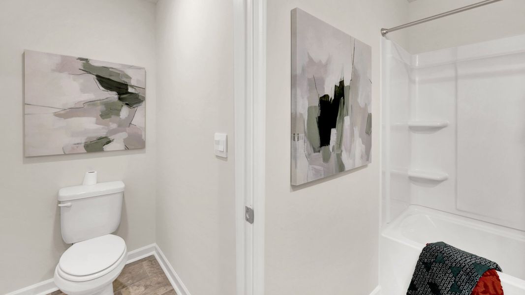 Furnished interior view inside a new home in Fox Hollow, Dalton (Image 41).