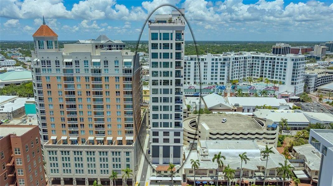 Front exterior of a new home in , Sarasota, FL, highlighting curb appeal (Image 26).