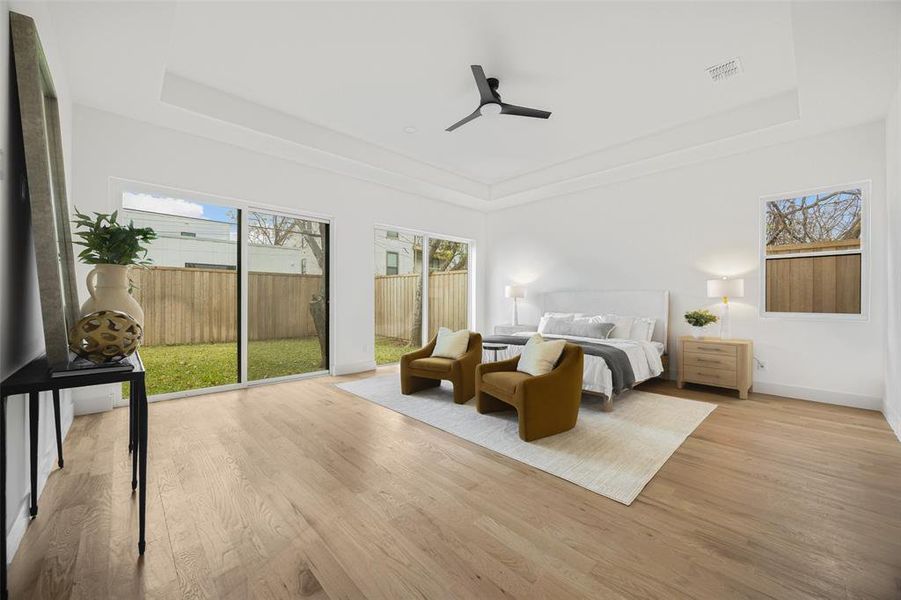 Furnished interior view inside a new home in , Dallas (Image 11). Furnished interior view inside a new home in , Dallas (Image 11).